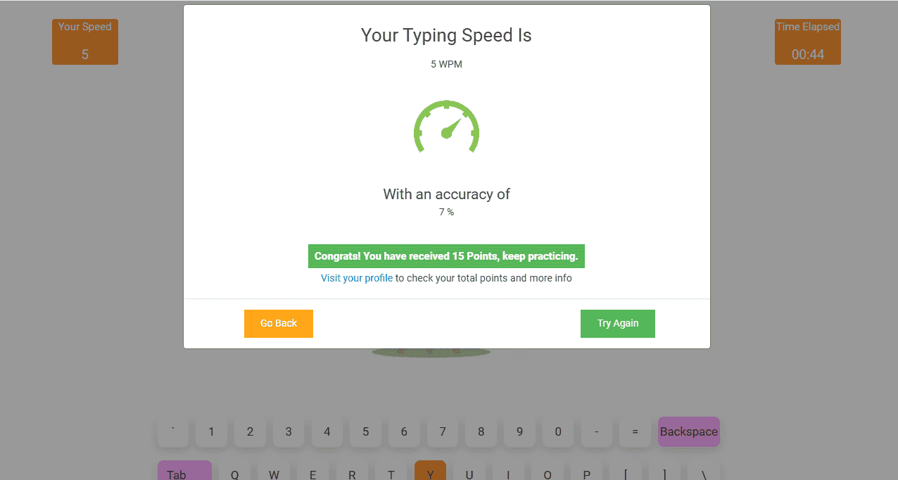 Find Your Typing Speed