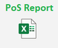 POS Excel export showing structured sales data in spreadsheet format